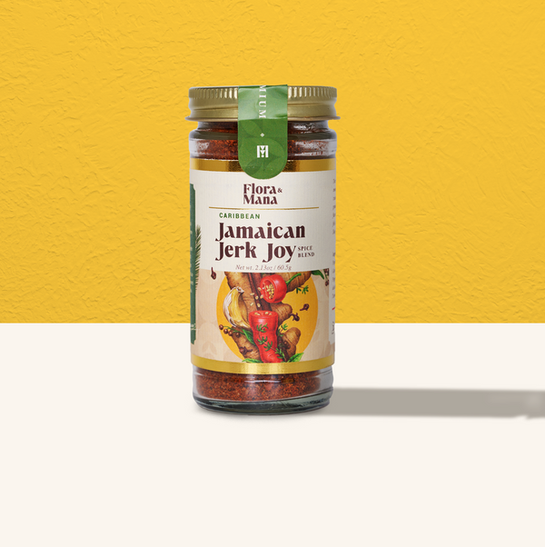 A jar of jamaican jerk joe 's chili.