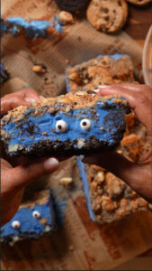 Cookie Monster Ice Cream Bars Recipe